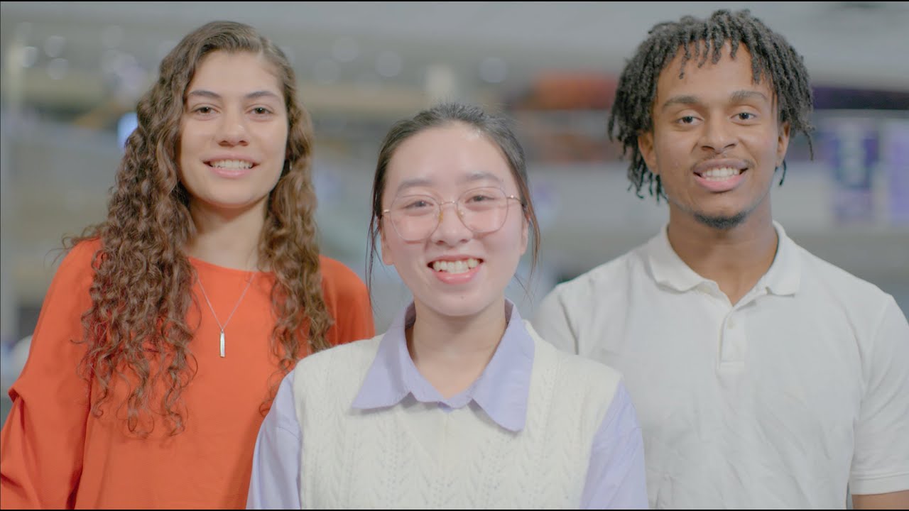 Three students from the College of Arts and Sciences